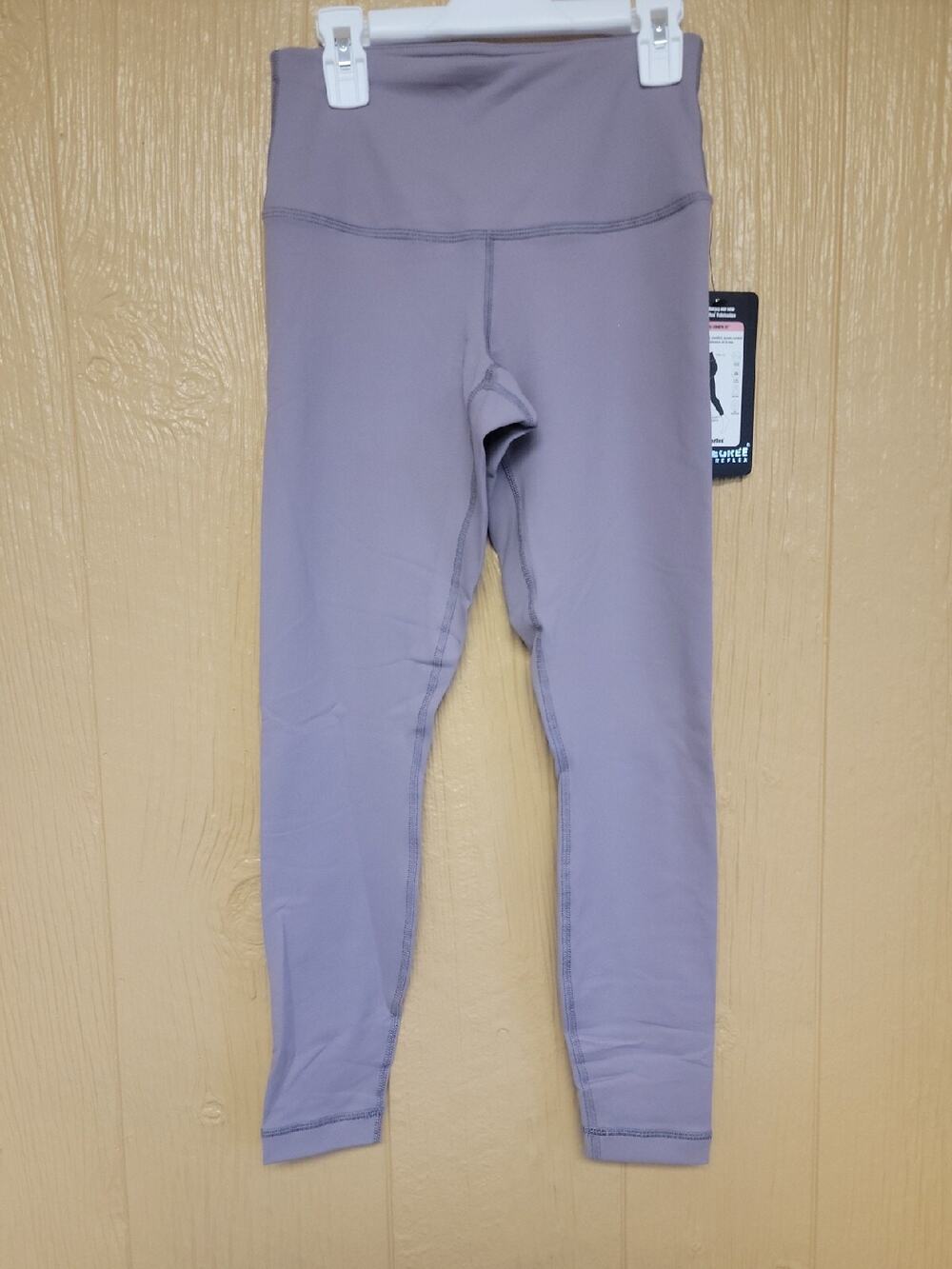 90 Degree by Reflex Ankle Length 25" Yoga Leggings sz XS Lilac